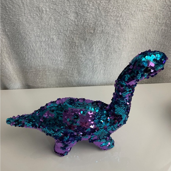 Other - Walking Shimmering Sequin Dinosaur Plush